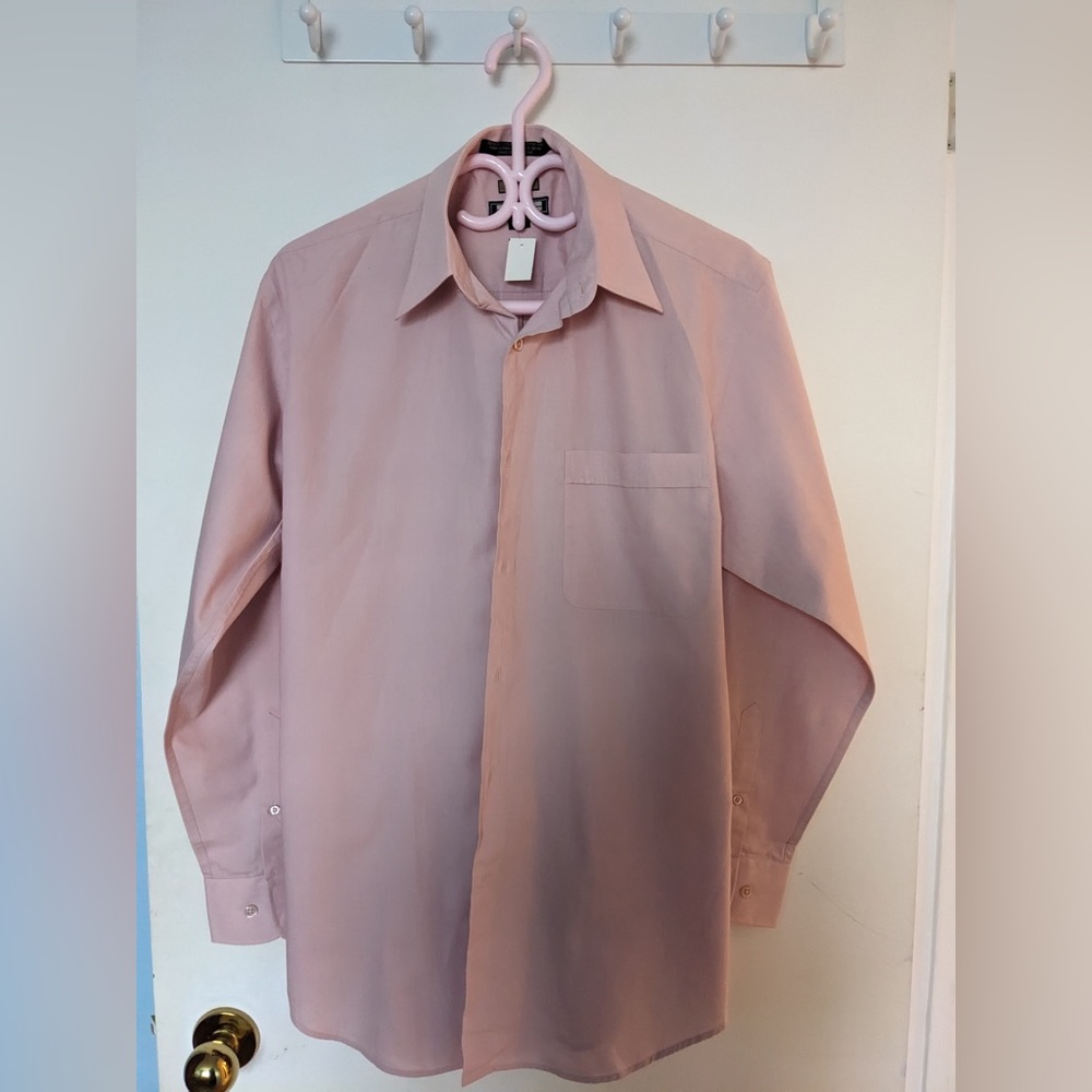 Rossy pink dress shirt size 15